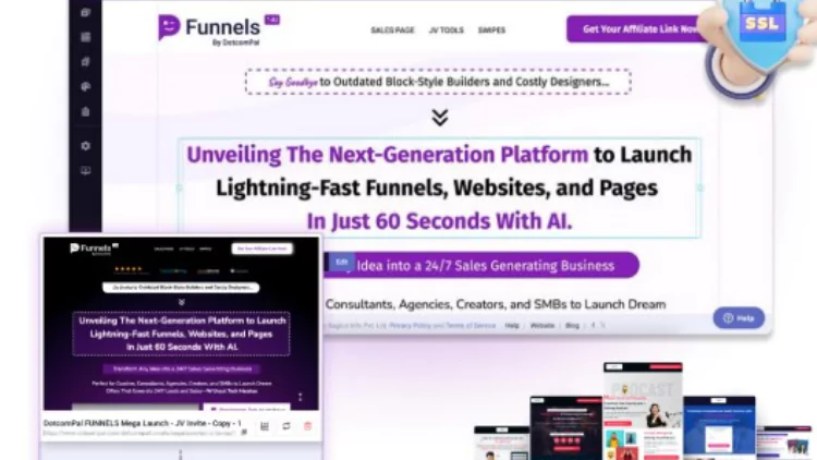 Funnels AI - Best Website Builder in 60S With AI 2025